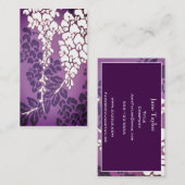 Wisteria Calling Card Telefonnummerkarte (Vorne/Hinten)