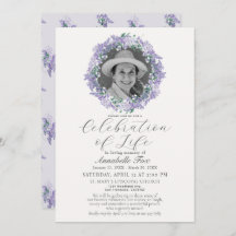 Wisteria Celebration of Life Funeral Memorial