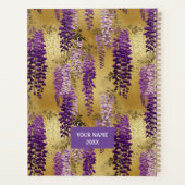 Wisteria Chiyogami Planner Planer (Rückseite)