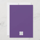 Wisteria Corporate Logo | Bat Mitzvah Einladung (Rückseite)