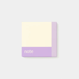 Wisteria Cream Post-it Klebezettel