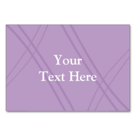 Wisteria Crissed Crossed Tischnummer