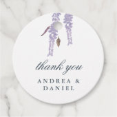 Wisteria Dreams Geschenkanhänger (Vorderseite)