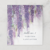 Wisteria Dreams Platzkarte (Außenseite Aufgefaltet)