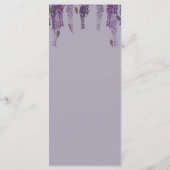 Wisteria Dreams Programm (Rückseite)