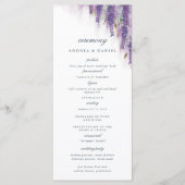 Wisteria Dreams Programm (Vorderseite)