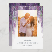 Wisteria Dreams Save The Date (Vorne/Hinten)