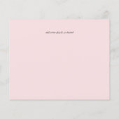 Wisteria Dusty Pink Wedding Rett Dates BUDGET Flye Flyer (Hinten)