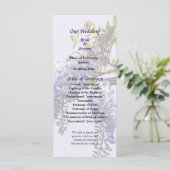 Wisteria fängt an zu Open Wedding Programm (Stehend Vorderseite)