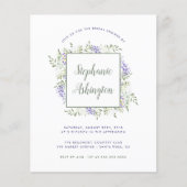 Wisteria Frame Brautparty (Vorderseite)