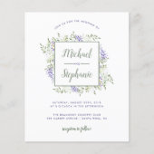Wisteria Frame Wedding (Vorderseite)