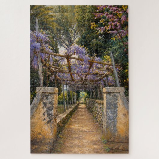 Wisteria-Gartenweg-Puzzle Puzzle (Vertikal)