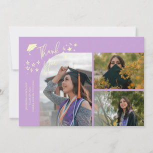 Wisteria Handgeschriebenes Dankeschön Multi-Foto Ankündigung