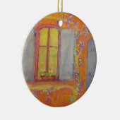 Wisteria Hütte provence france Keramikornament (Rechts)