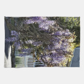Wisteria in Bloom Geschirrtuch (Horizontal)