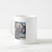 Wisteria in Bloom Kaffeetasse (Vorderseite Links)