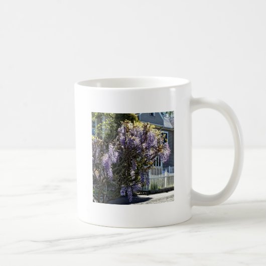 Wisteria in Bloom Kaffeetasse (Rechts)