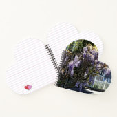 Wisteria in Bloom Notizblock (Innenseite)