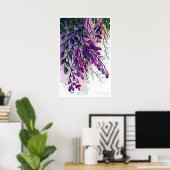 Wisteria-ish Poster (Heimbüro)