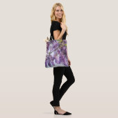 Wisteria-Liebhaber-Taschen-Tasche Tasche (Am Model)