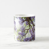 Wisteria-lila Blumen-BlumenTassen-Schale Kaffeetasse (Mittel)