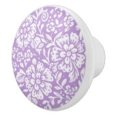 Wisteria Lila Floral Blätter Woodland Hübsch Keramikknauf (Rechts)