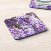 Wisteria Lila Floral Blossom Tree Violet Getränkeuntersetzer (Linke Seite)