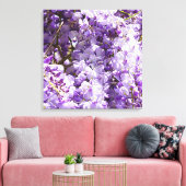 Wisteria Lila Floral Blossom Tree Violet Leinwanddruck (Insitu (Wohnzimmer))