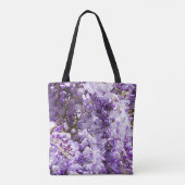 Wisteria Lila Floral Blossom Tree Violet Tasche (Rückseite)