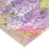 Wisteria lila Regen Großer Tischläufer (Ecke)