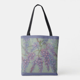 Wisteria Lila Tote Bag Tasche