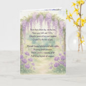 Wisteria Locarno on Ice Karte (Gelbe Blume)