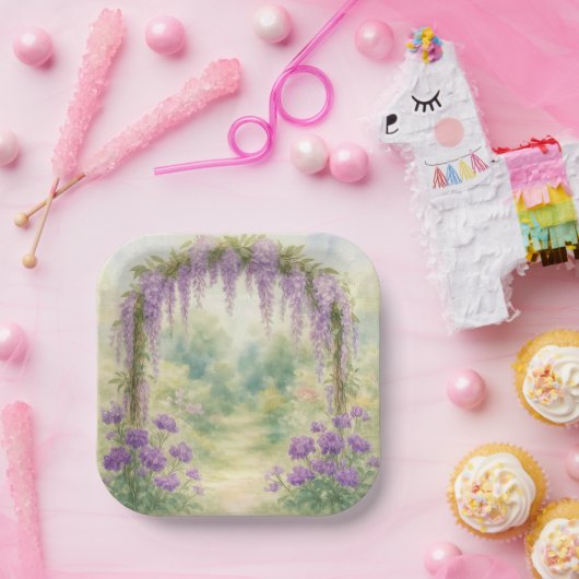 Wisteria Locarno Pappteller (Party)