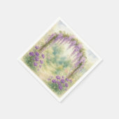 Wisteria Locarno Serviette (Ecke)