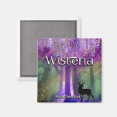 Wisteria Magnet (Vorderseite/Rückseite)