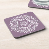 Wisteria Mandala Getränkeuntersetzer (Linke Seite)