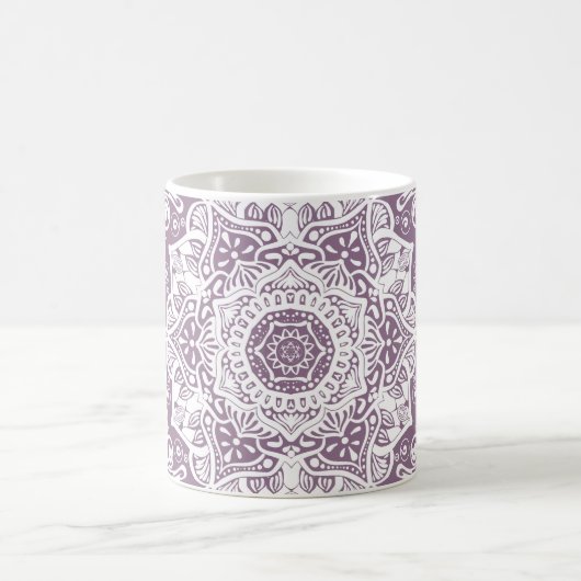 Wisteria Mandala Kaffeetasse (Mittel)