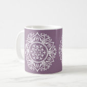 Wisteria Mandala Kaffeetasse (Vorderseite Links)