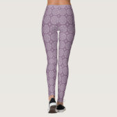 Wisteria Mandala Leggings (Rückseite)