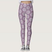 Wisteria Mandala Leggings (Vorderseite)
