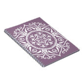 Wisteria Mandala Notizblock (Rechte Seite)