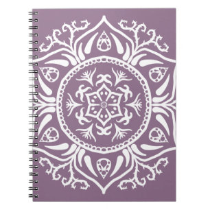 Wisteria Mandala Notizblock