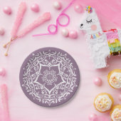 Wisteria Mandala Pappteller (Party)