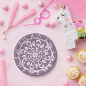 Wisteria Mandala Pappteller (Party)
