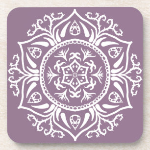 Wisteria Mandala Untersetzer