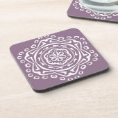 Wisteria Mandala Untersetzer (Linke Seite)