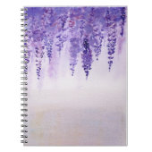Wisteria notebook notizblock (Vorderseite)