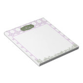 Wisteria Notepad Notizblock (angewinkelt)
