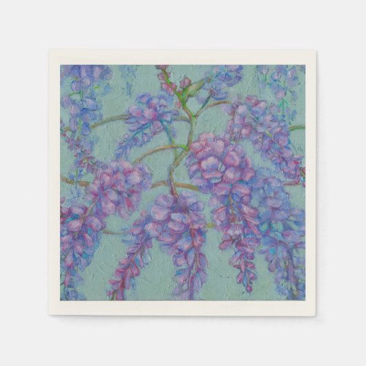 Wisteria Paper Napkins Serviette (Vorderseite)