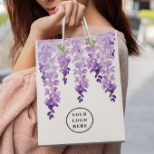 Wisteria Personalisiertes Logo | Unternehmen Kleine Geschenktüte